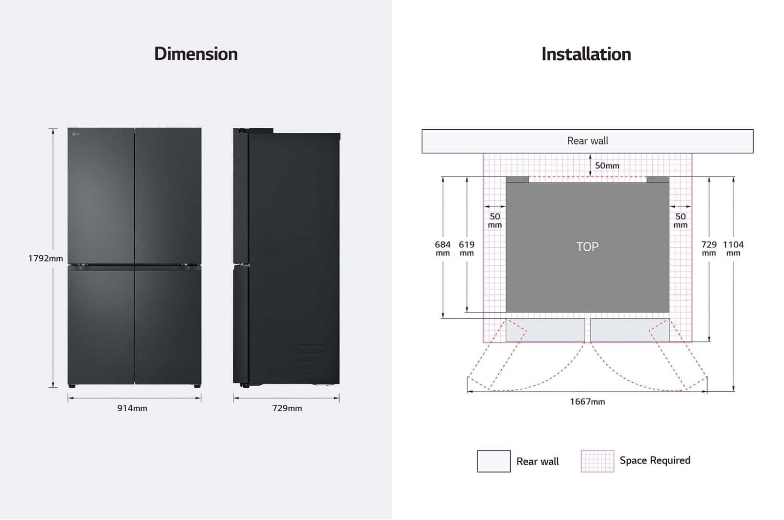 LG 665L French Door Fridge (10)