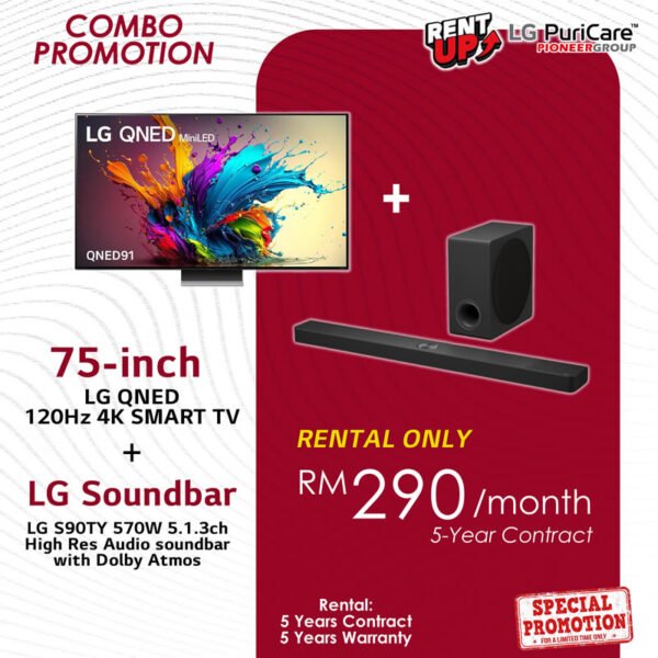 TV QNED Combo RM290